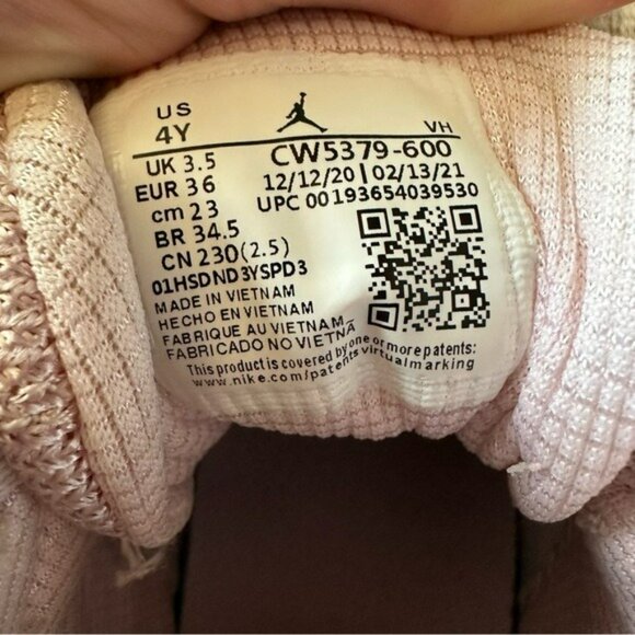 Air Jordan 1 Mid Digital Pink Size 4Y CW5379-600 - Picture 4 of 11